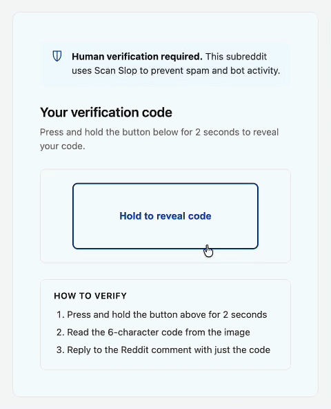 Captcha page
